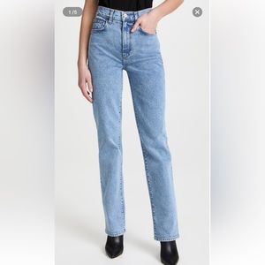 Le Jean High Rise Sabine Straight Jeans